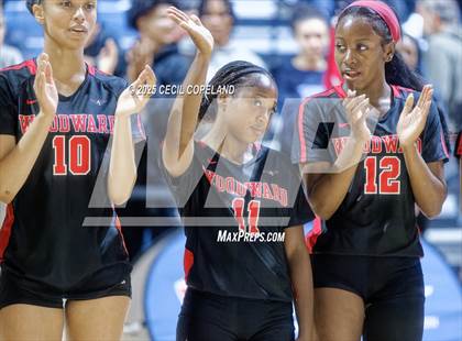 Thumbnail 1 in McIntosh vs. Woodward Academy (GHSA AAAAA State Volleyball Final) photogallery.