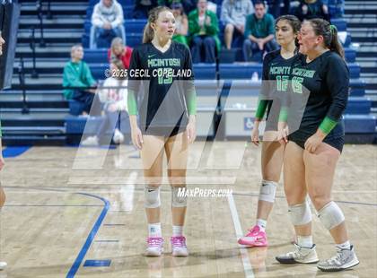 Thumbnail 1 in McIntosh vs. Woodward Academy (GHSA AAAAA State Volleyball Final) photogallery.