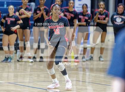 Thumbnail 2 in McIntosh vs. Woodward Academy (GHSA AAAAA State Volleyball Final) photogallery.