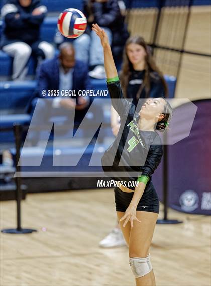Thumbnail 2 in McIntosh vs. Woodward Academy (GHSA AAAAA State Volleyball Final) photogallery.