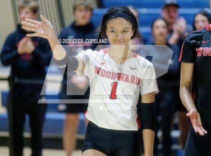 Thumbnail 3 in McIntosh vs. Woodward Academy (GHSA AAAAA State Volleyball Final) photogallery.