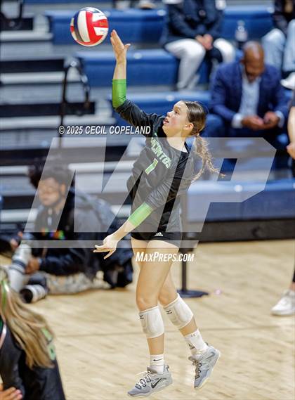Thumbnail 3 in McIntosh vs. Woodward Academy (GHSA AAAAA State Volleyball Final) photogallery.