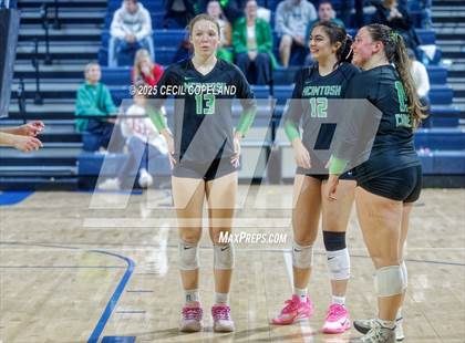 Thumbnail 2 in McIntosh vs. Woodward Academy (GHSA AAAAA State Volleyball Final) photogallery.