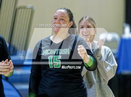 Thumbnail 1 in McIntosh vs. Woodward Academy (GHSA AAAAA State Volleyball Final) photogallery.