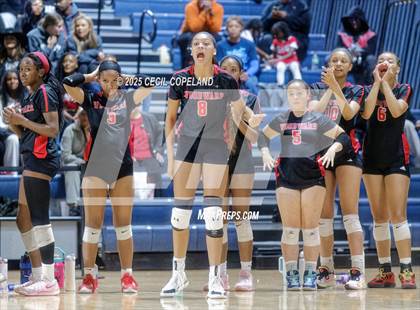 Thumbnail 1 in McIntosh vs. Woodward Academy (GHSA AAAAA State Volleyball Final) photogallery.