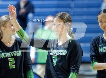 Thumbnail 3 in McIntosh vs. Woodward Academy (GHSA AAAAA State Volleyball Final) photogallery.