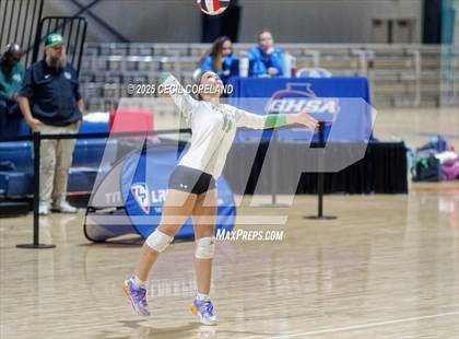 Thumbnail 2 in McIntosh vs. Woodward Academy (GHSA AAAAA State Volleyball Final) photogallery.
