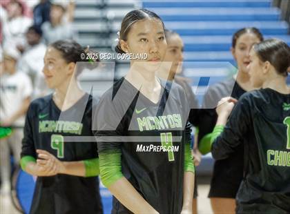 Thumbnail 2 in McIntosh vs. Woodward Academy (GHSA AAAAA State Volleyball Final) photogallery.