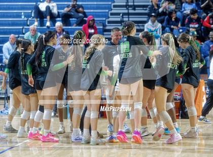 Thumbnail 2 in McIntosh vs. Woodward Academy (GHSA AAAAA State Volleyball Final) photogallery.