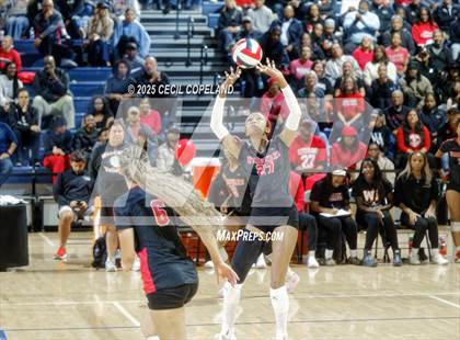 Thumbnail 2 in McIntosh vs. Woodward Academy (GHSA AAAAA State Volleyball Final) photogallery.