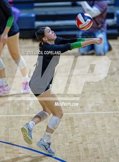 Thumbnail 1 in McIntosh vs. Woodward Academy (GHSA AAAAA State Volleyball Final) photogallery.