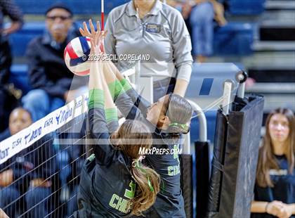 Thumbnail 2 in McIntosh vs. Woodward Academy (GHSA AAAAA State Volleyball Final) photogallery.