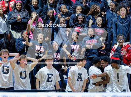 Thumbnail 3 in McIntosh vs. Woodward Academy (GHSA AAAAA State Volleyball Final) photogallery.
