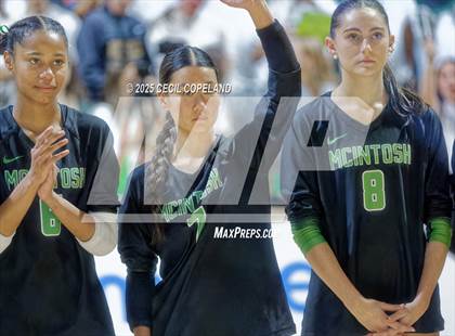 Thumbnail 1 in McIntosh vs. Woodward Academy (GHSA AAAAA State Volleyball Final) photogallery.