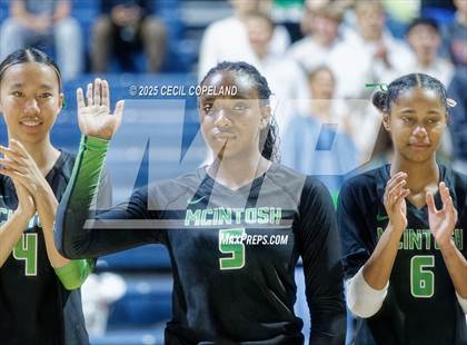 Thumbnail 2 in McIntosh vs. Woodward Academy (GHSA AAAAA State Volleyball Final) photogallery.
