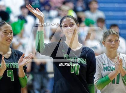 Thumbnail 3 in McIntosh vs. Woodward Academy (GHSA AAAAA State Volleyball Final) photogallery.