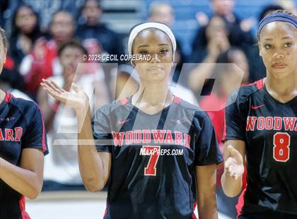 Thumbnail 2 in McIntosh vs. Woodward Academy (GHSA AAAAA State Volleyball Final) photogallery.