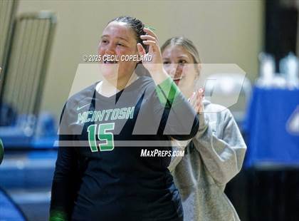Thumbnail 3 in McIntosh vs. Woodward Academy (GHSA AAAAA State Volleyball Final) photogallery.