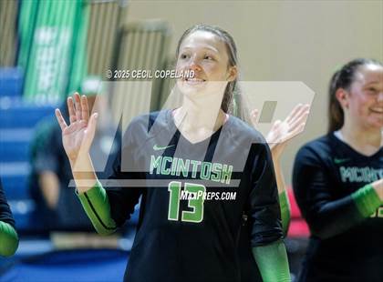 Thumbnail 2 in McIntosh vs. Woodward Academy (GHSA AAAAA State Volleyball Final) photogallery.
