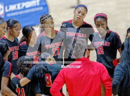 Thumbnail 2 in McIntosh vs. Woodward Academy (GHSA AAAAA State Volleyball Final) photogallery.