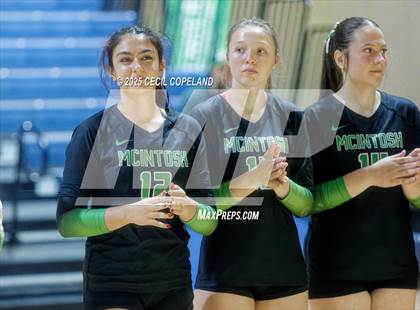 Thumbnail 3 in McIntosh vs. Woodward Academy (GHSA AAAAA State Volleyball Final) photogallery.