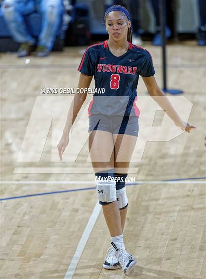 Thumbnail 2 in McIntosh vs. Woodward Academy (GHSA AAAAA State Volleyball Final) photogallery.