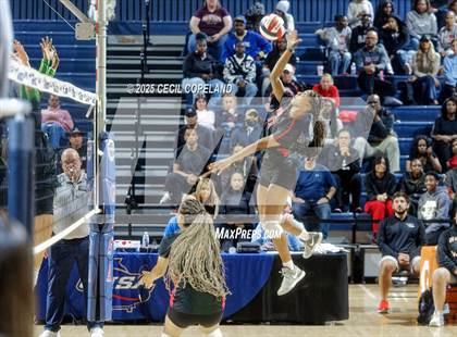 Thumbnail 1 in McIntosh vs. Woodward Academy (GHSA AAAAA State Volleyball Final) photogallery.