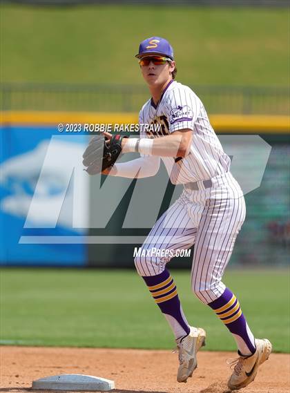 Thumbnail 3 in Harleton vs. Shiner (UIL 2A Baseball State Final)  photogallery.