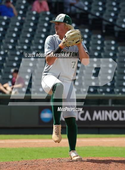 Thumbnail 2 in Harleton vs. Shiner (UIL 2A Baseball State Final)  photogallery.