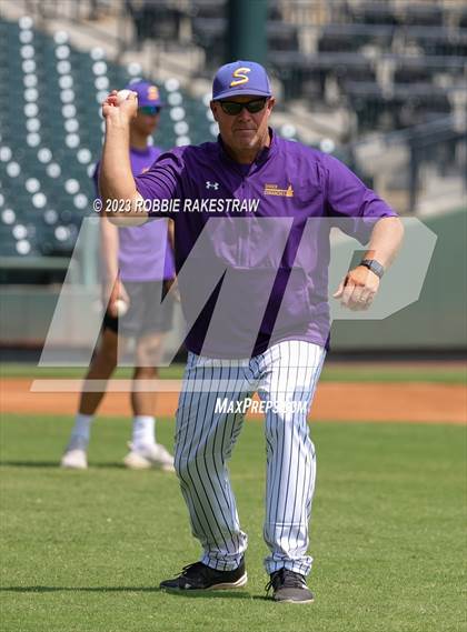 Thumbnail 2 in Harleton vs. Shiner (UIL 2A Baseball State Final)  photogallery.