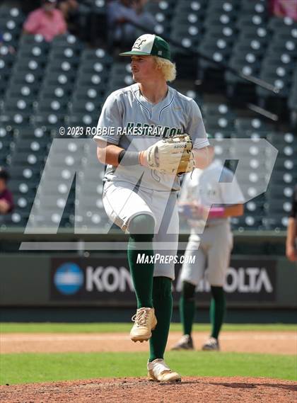 Thumbnail 3 in Harleton vs. Shiner (UIL 2A Baseball State Final)  photogallery.