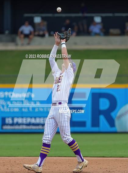 Thumbnail 2 in Harleton vs. Shiner (UIL 2A Baseball State Final)  photogallery.
