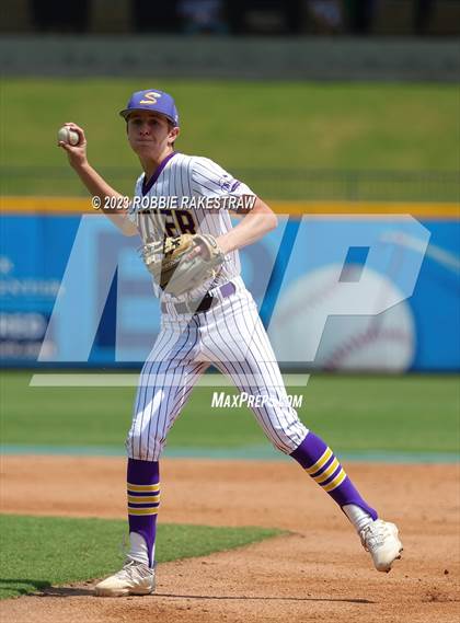 Thumbnail 3 in Harleton vs. Shiner (UIL 2A Baseball State Final)  photogallery.