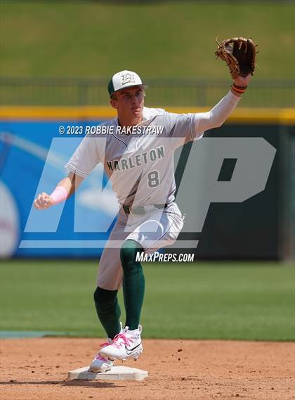 Thumbnail 3 in Harleton vs. Shiner (UIL 2A Baseball State Final)  photogallery.