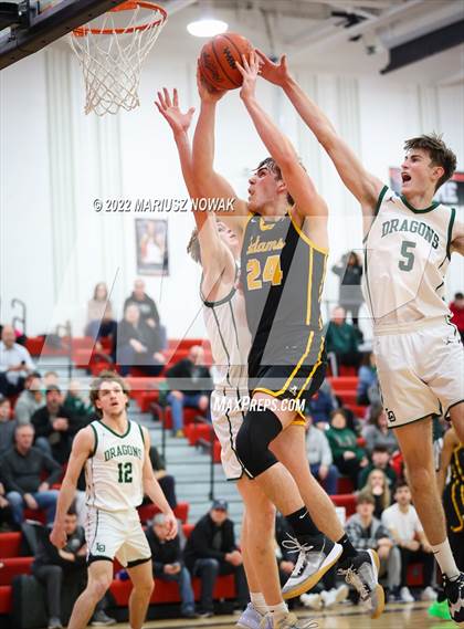 Thumbnail 1 in Adams vs. Lake Orion (MHSAA District Final) photogallery.