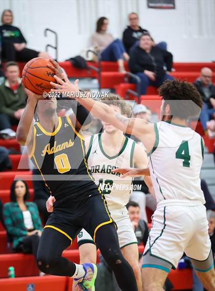Thumbnail 3 in Adams vs. Lake Orion (MHSAA District Final) photogallery.