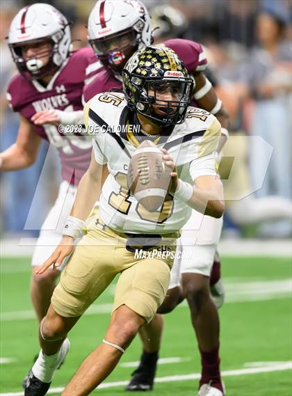 Thumbnail 1 in Calhoun vs Davenport (UIL 4A Region 4 Division 1 Quarterfinal) photogallery.