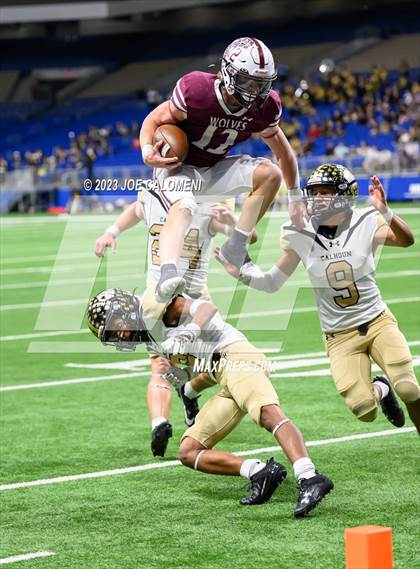 Thumbnail 2 in Calhoun vs Davenport (UIL 4A Region 4 Division 1 Quarterfinal) photogallery.