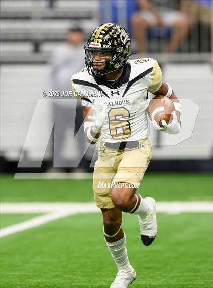 Thumbnail 3 in Calhoun vs Davenport (UIL 4A Region 4 Division 1 Quarterfinal) photogallery.