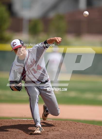 Thumbnail 1 in Chatfield vs. ThunderRidge (CHSAA 5A Regional Playoff) photogallery.