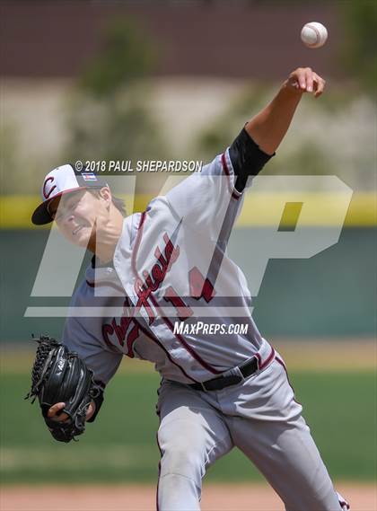 Thumbnail 3 in Chatfield vs. ThunderRidge (CHSAA 5A Regional Playoff) photogallery.