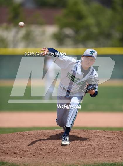 Thumbnail 2 in Chatfield vs. ThunderRidge (CHSAA 5A Regional Playoff) photogallery.
