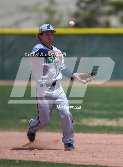 Thumbnail 3 in Chatfield vs. ThunderRidge (CHSAA 5A Regional Playoff) photogallery.