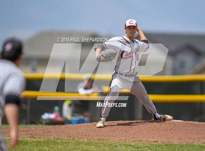 Thumbnail 3 in Chatfield vs. ThunderRidge (CHSAA 5A Regional Playoff) photogallery.
