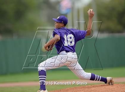 Thumbnail 1 in Opelousas Catholic vs. Dunham (ACHS Tournament) photogallery.