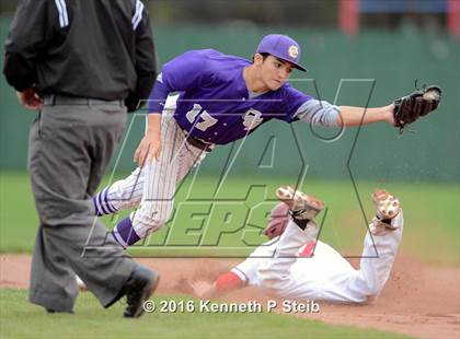 Thumbnail 2 in Opelousas Catholic vs. Dunham (ACHS Tournament) photogallery.
