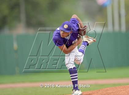 Thumbnail 3 in Opelousas Catholic vs. Dunham (ACHS Tournament) photogallery.