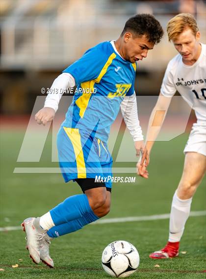 Thumbnail 3 in St. John's Prep @ East Boston (MIAA Division1 North Semifinal) photogallery.