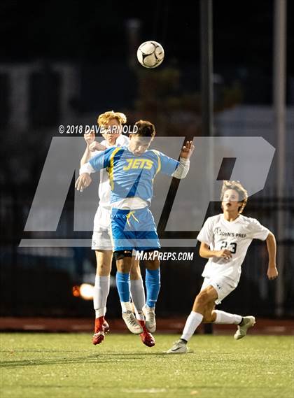 Thumbnail 2 in St. John's Prep @ East Boston (MIAA Division1 North Semifinal) photogallery.