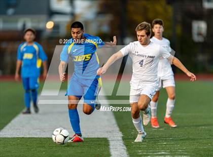 Thumbnail 1 in St. John's Prep @ East Boston (MIAA Division1 North Semifinal) photogallery.